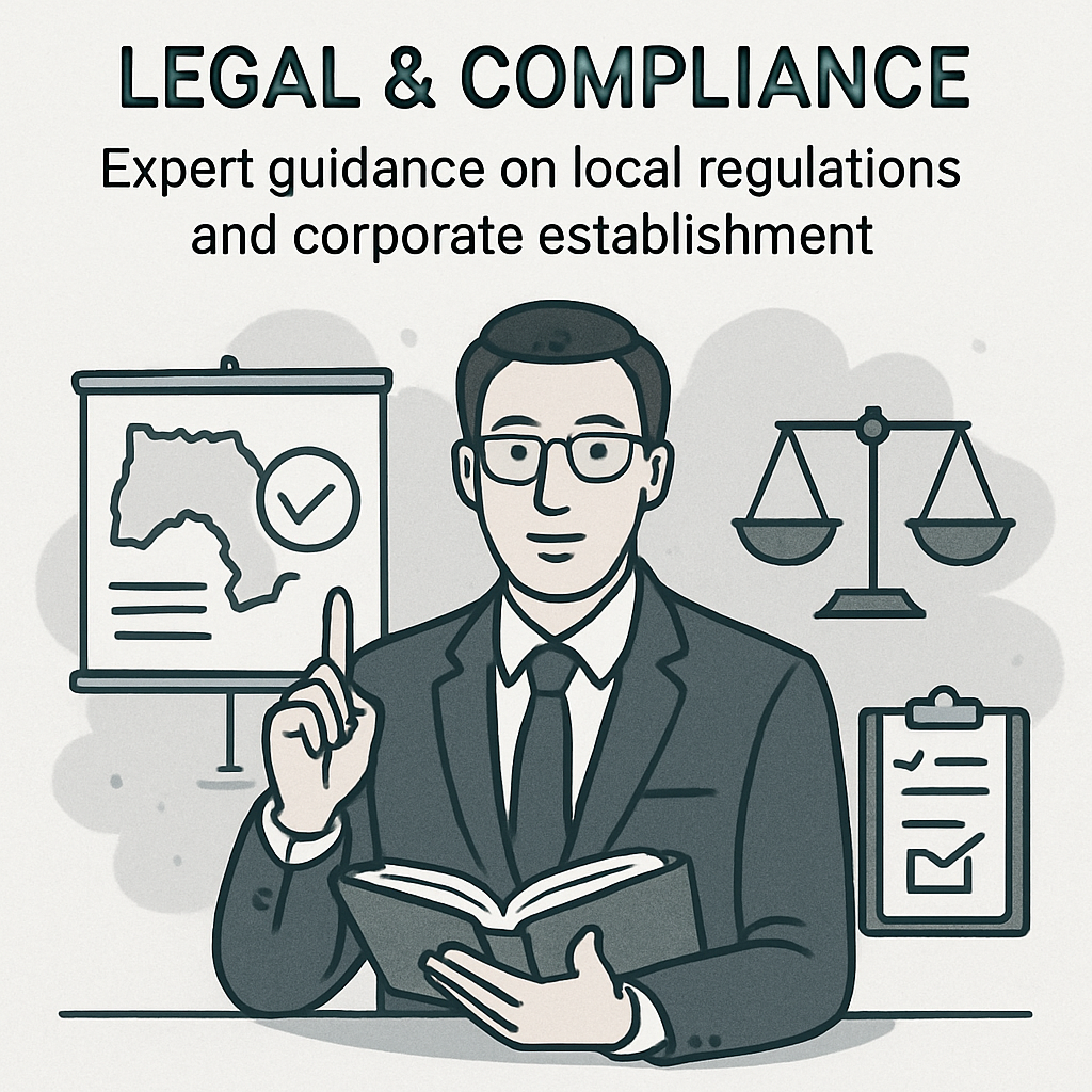 Legal  Compliance Expert guidance on local regulations and corporate establishment-3